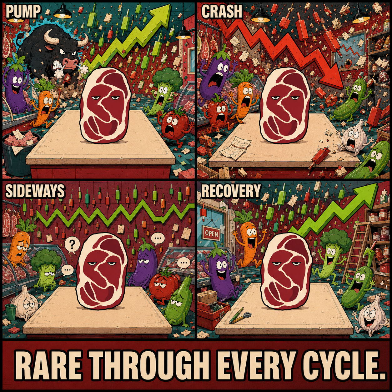 MEME 015 from the MEATMAN Meatverse