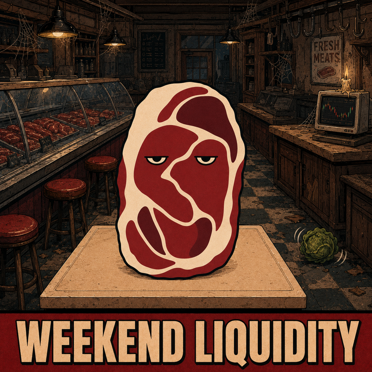 MEME 028 from the MEATMAN Meatverse