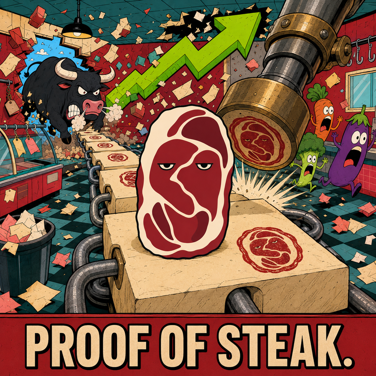 MEME 010 from the MEATMAN Meatverse
