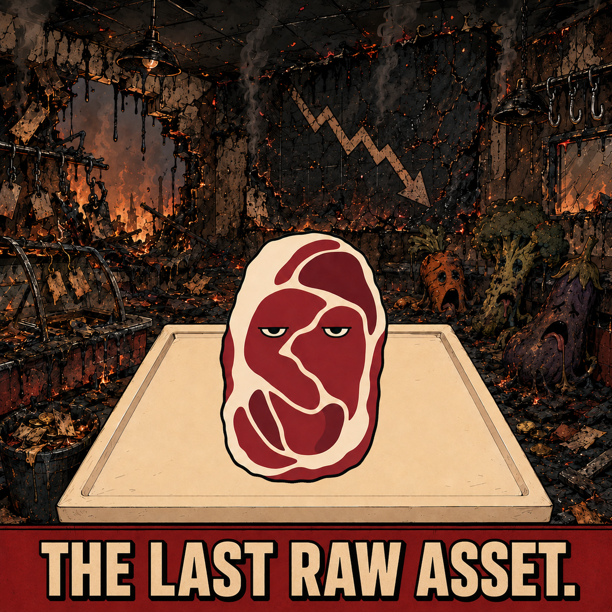 MEME 002 from the MEATMAN Meatverse