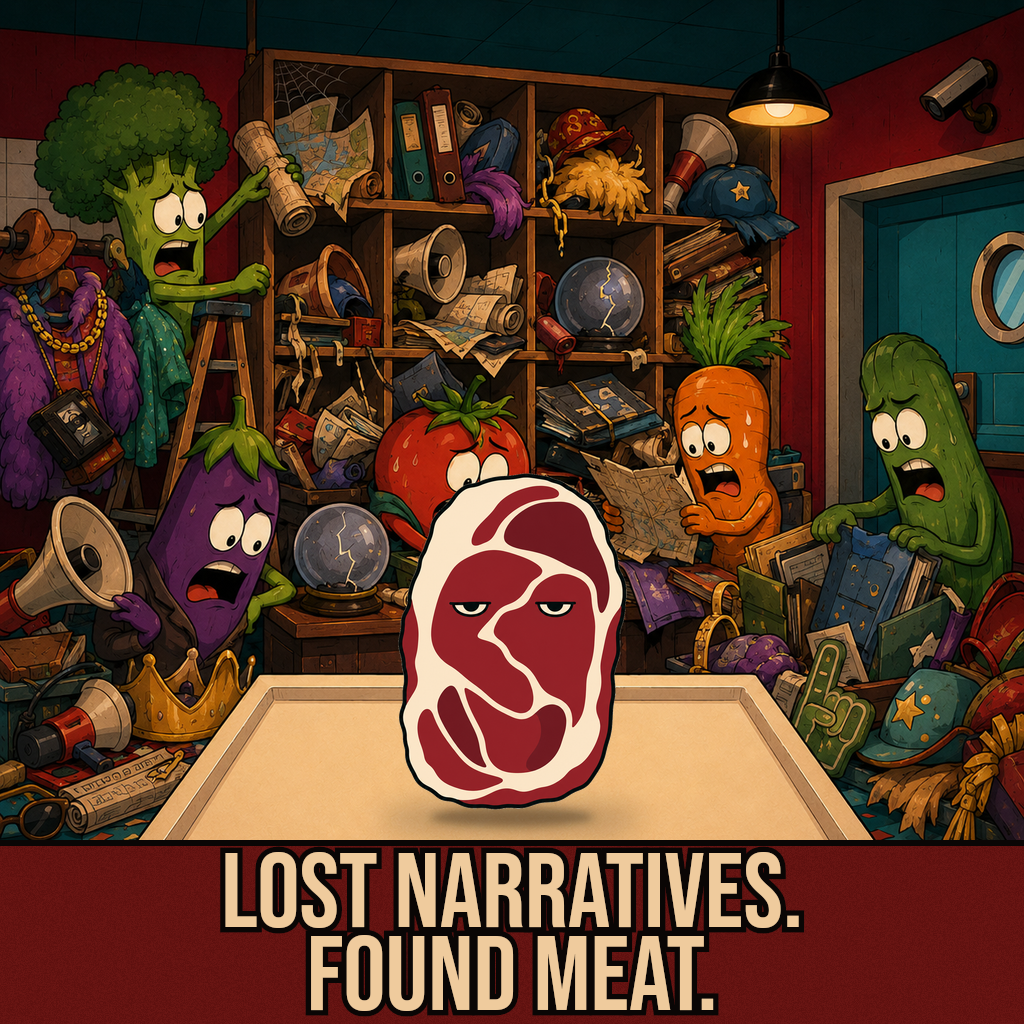 MEME 107 from the MEATMAN Meatverse