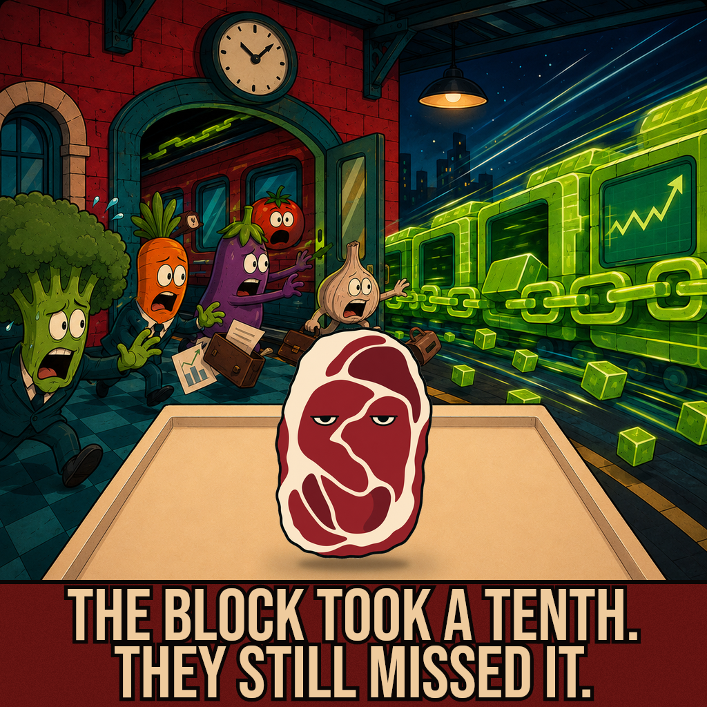 MEME 127 from the MEATMAN Meatverse