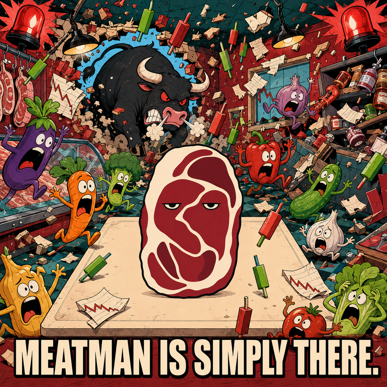 MEME 016 from the MEATMAN Meatverse