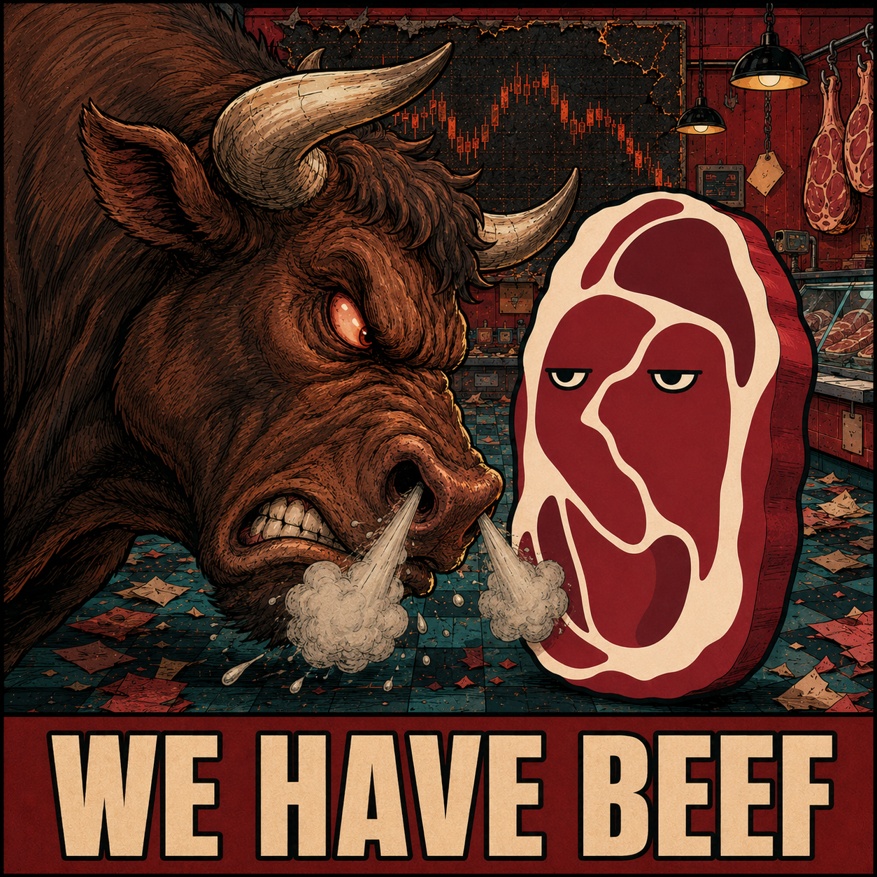 MEME 012 from the MEATMAN Meatverse