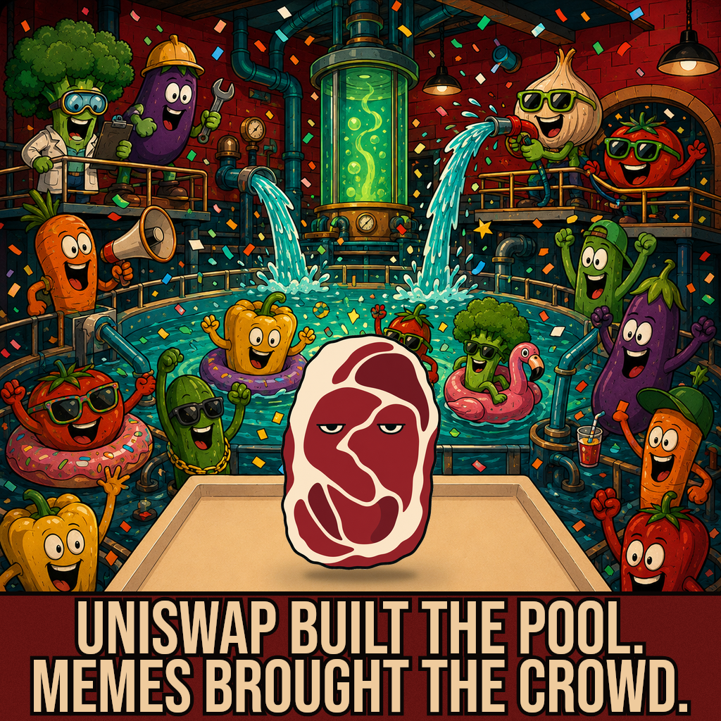 MEME 132 from the MEATMAN Meatverse