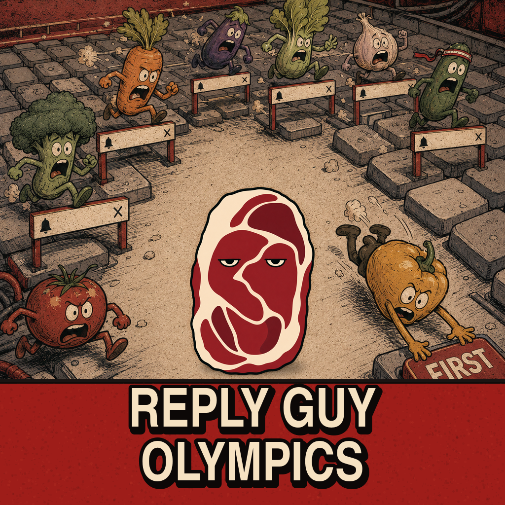 MEME 076 from the MEATMAN Meatverse