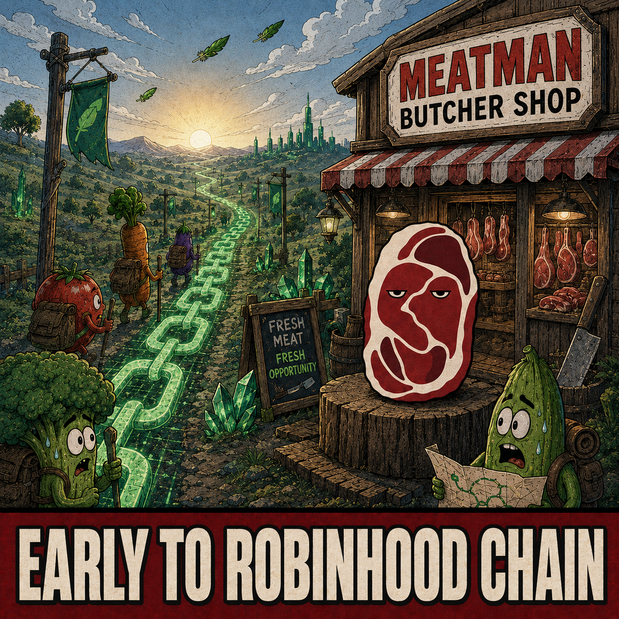 MEME 044 from the MEATMAN Meatverse