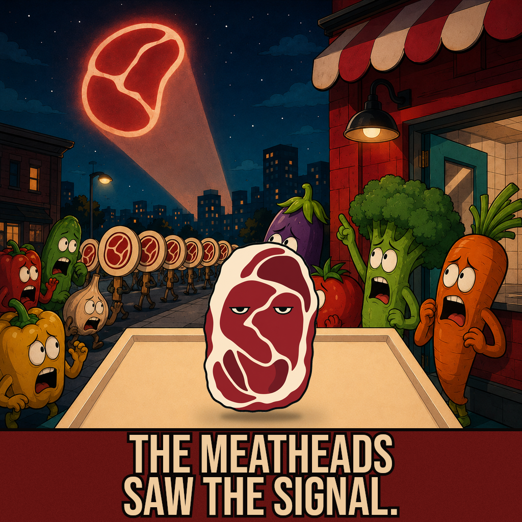 MEME 115 from the MEATMAN Meatverse